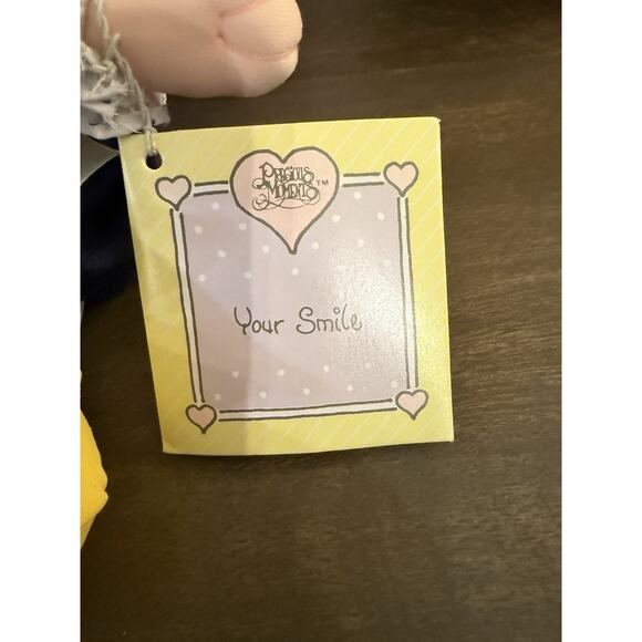 Precious Moments 1990 Easter Edition Applause Doll “Your Smile” Straw Hat - Picture 4 of 8